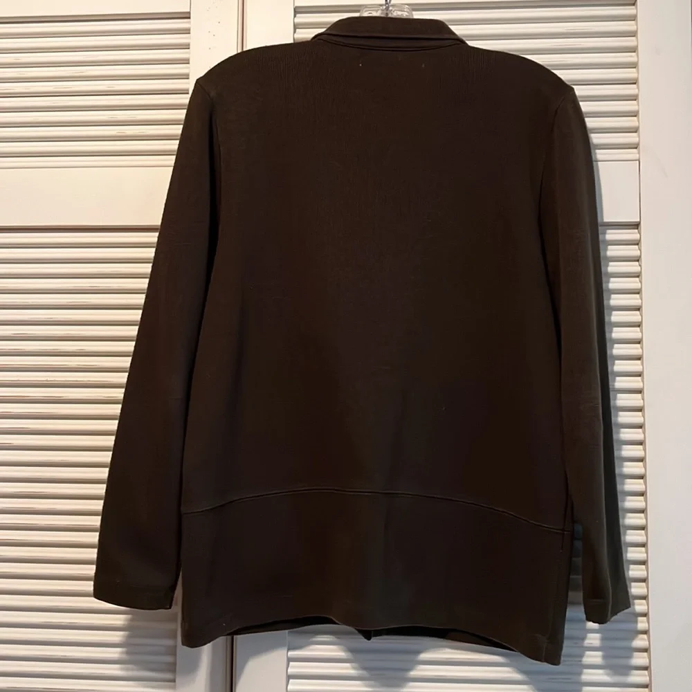 DRESS BARN Button Down Jacket - Picture 2 of 5